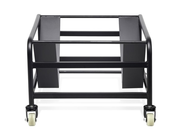 Chariot TROLLY noir pour transport de chaises PILA