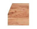 Table basse de salon RAFA en bois massif et métal