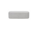 Banquette design SITO en tissu gris clair