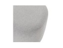 Banquette design SITO en tissu gris clair