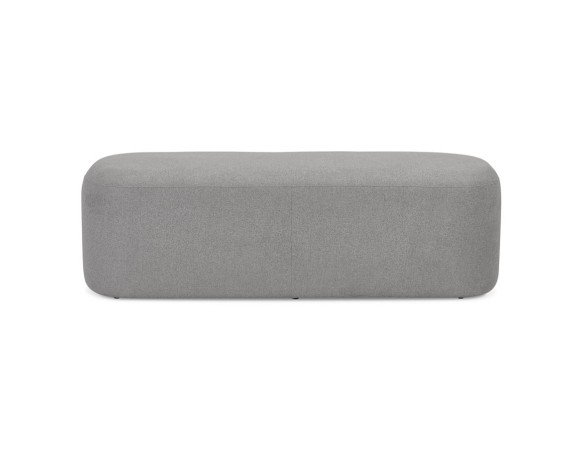 Banquette design SITO en tissu gris foncé