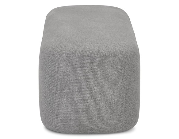 Banquette design SITO en tissu gris foncé