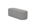 Banquette design SITO en tissu gris foncé