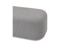 Banquette design SITO en tissu gris foncé