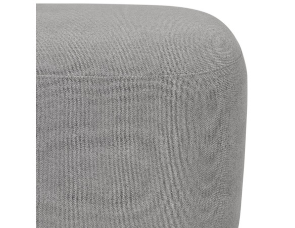 Banquette design SITO en tissu gris foncé