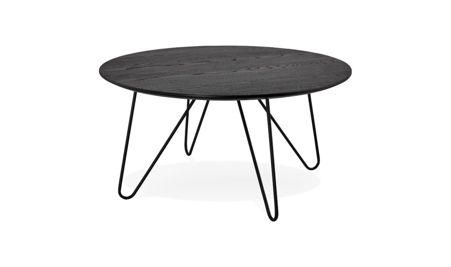 CT00480BL 5420072044972 Table basse design PLUTO noire style industriel CT00480BL 5420072044972 Table basse design PLUTO noire style industriel