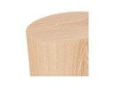 Set de 2 tables dappoint SOKLE en bois finition naturelle
