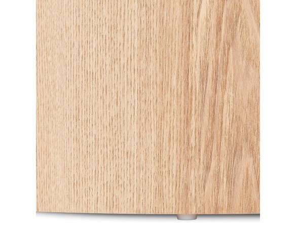 Set de 2 tables dappoint SOKLE en bois finition naturelle