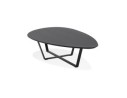 CT01250BL 5404028323335 Table basse de salon design DROP en bois noir