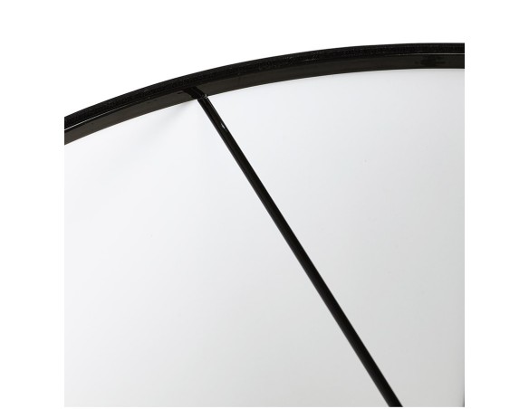 Suspension BUNGEE ronde avec abat-jour noir