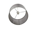 Suspension BUNGEE ronde avec abat-jour gris