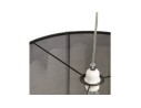 Suspension BUNGEE ronde avec abat-jour gris