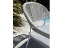 Fauteuil Aluminium et Corde ABELLA-FTBLANC