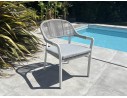 Fauteuil de jardin Blanc - ABELLA
