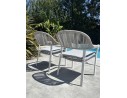Fauteuil de jardin Blanc - ABELLA