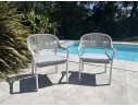Fauteuil de jardin Blanc - ABELLA