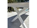 Table de jardin blanche - ABELLA