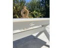 Table de jardin blanche - ABELLA