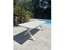 Table de jardin blanche - ABELLA