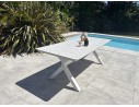 Table de jardin blanche - ABELLA