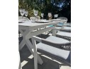 Ensemble repas de jardin avec 8 fauteuils -  ABELLA