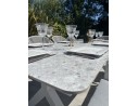 Ensemble repas de jardin avec 8 fauteuils -  ABELLA
