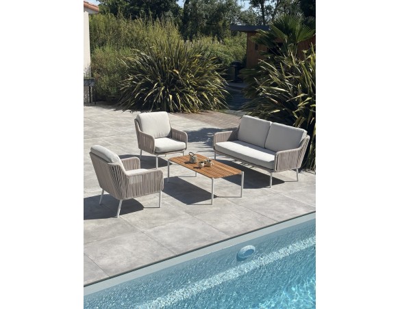 Salon de jardin bas Grege - ORELLA