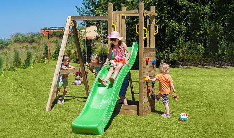 Toboggan pour aire de jeux Wit pour l'intérieur et l'extérieur