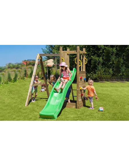 Jeux en bois enfant pour l'extérieur