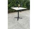 Ensemble de jardin table Terrazo  + 2 fauteuils Bleu - BISTRO