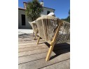 Salon bas de jardin SERENA 7 places en bois d'acacia - WOOD