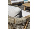 Salon bas de jardin SERENA 7 places en bois d'acacia - WOOD