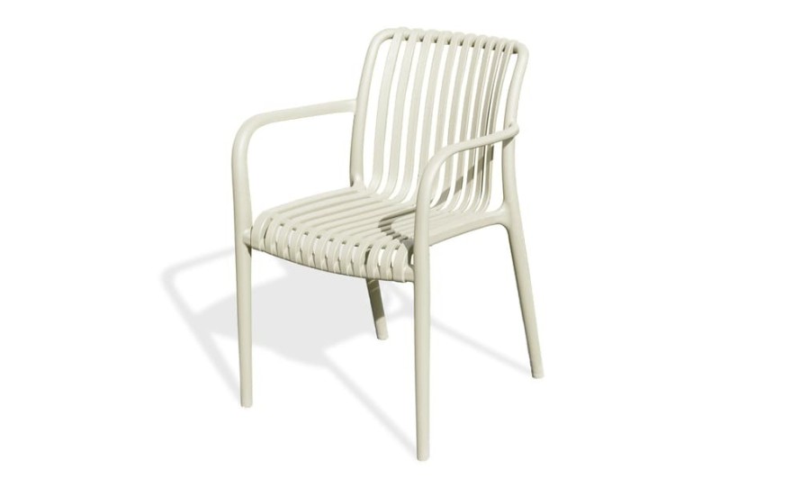 Fauteuils jardin empilables lot de 2 à 8 fauteuils - TIAGO Fauteuils jardin empilables lot de 2 à 8 fauteuils - TIAGO