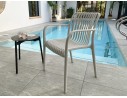 Fauteuils jardin empilables lot de 2 à 8 fauteuils - TIAGO