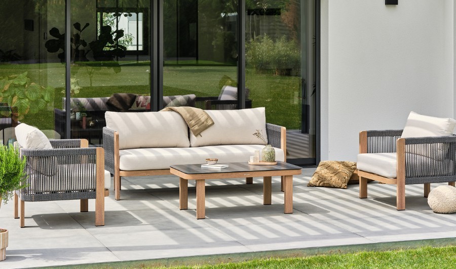 salon bas de jardin confortable JESPAR salon bas de jardin confortable JESPAR