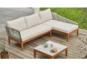 salon bas de jardin effet bois design ALPHI Remarquable