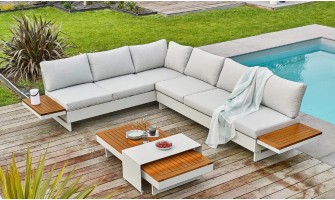 salon jardin angle luxe MINERA