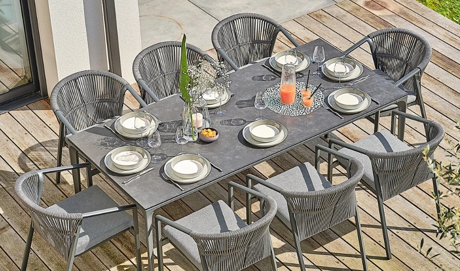 ensemble repas 8 personnes design haut de gamme TIGUA ensemble repas 8 personnes design haut de gamme TIGUA