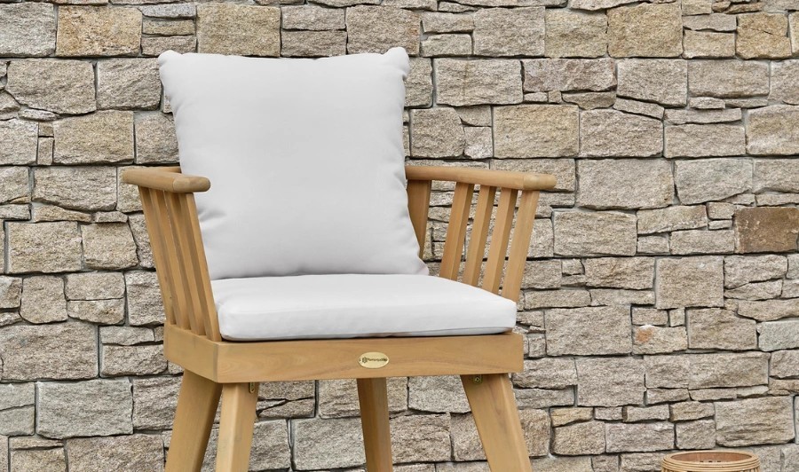 fauteuil jardin bois acacia LISO fauteuil jardin bois acacia LISO