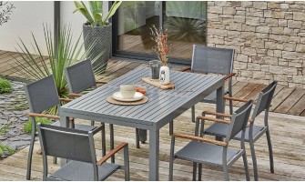 ensemble repas extensible 6/8 places ORSINO