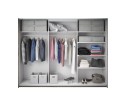 Armoire dressing chêne foncé - Cosmos