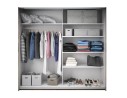 Armoire dressing chêne foncé - Cosmos