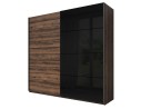 Armoire dressing chêne foncé - Cosmos