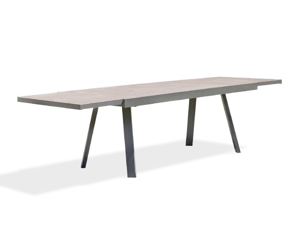 Table de jardin extensible en céramique 8 /12 places - Stockholm