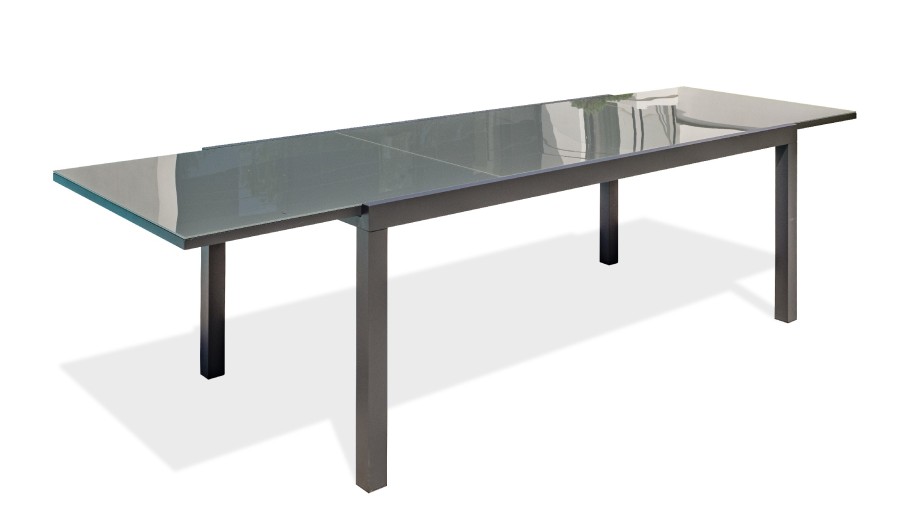 Table rectangulaire extensible 8 / 12 places - Tolède