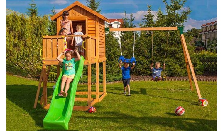 Toboggan pour aire de jeux Wit pour l'intérieur et l'extérieur