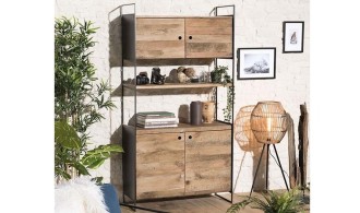 Biblioyhèque pin recyclé métal