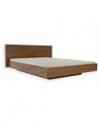 Lit design en bois