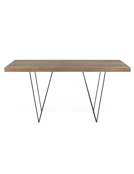 Bureau design en métal noir