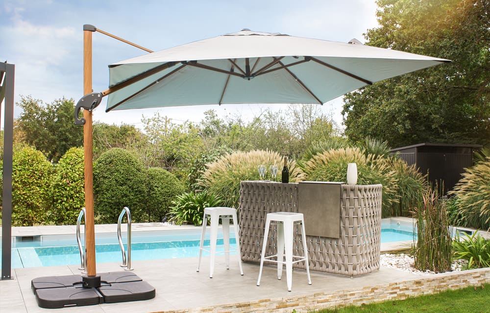 Support De Parasol De Terrasse, Pince De Fixation Pour Parasol De